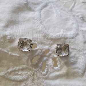 Lagos White Topaz Stud Earrings